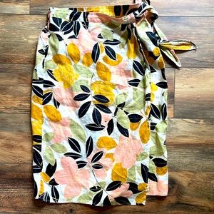 Rachel Zoe floral skirt